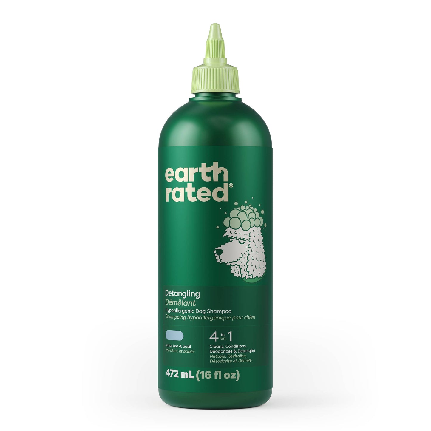 Earth Rated 3 in 1 Dog Shampoo Curly Coat 16oz