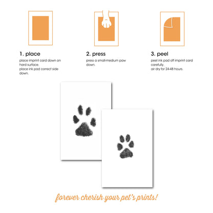 Pet Pawprint Clean-Touch Ink Pad, Black