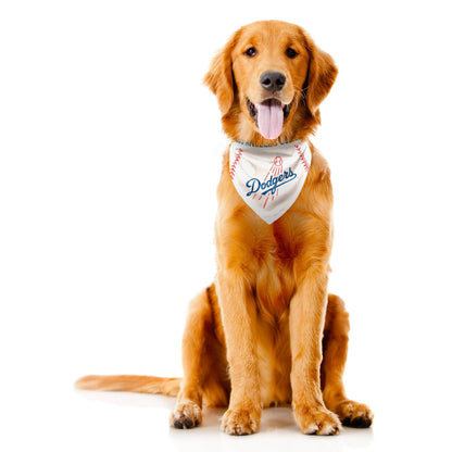 MLB Los Angeles Dodgers Reversible Pet Bandana