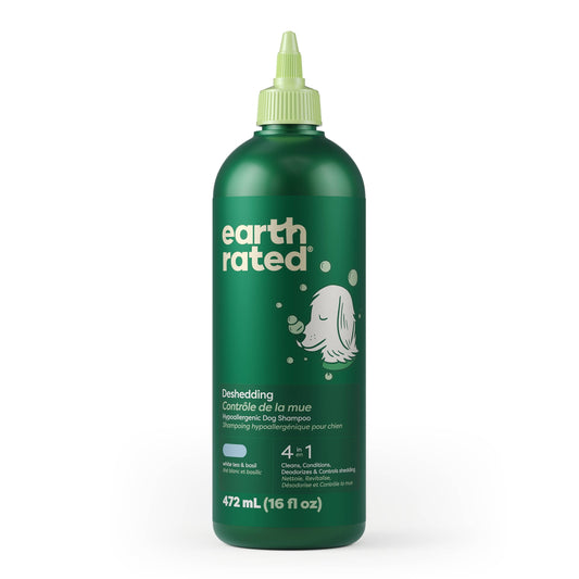 Earth Rated 3 in 1 Dog Shampoo Double Coat 16oz