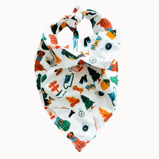 Take a Hike Dog Bandana | Camping Outdoor Adventure Scarf