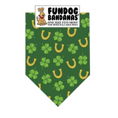 Wholesale 5 Pack - Luck of the Irish: One Size Fits Most for Medium to Large Dogs