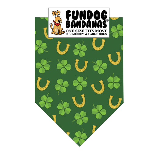 Wholesale 5 Pack - Luck of the Irish: One Size Fits Most for Medium to Large Dogs