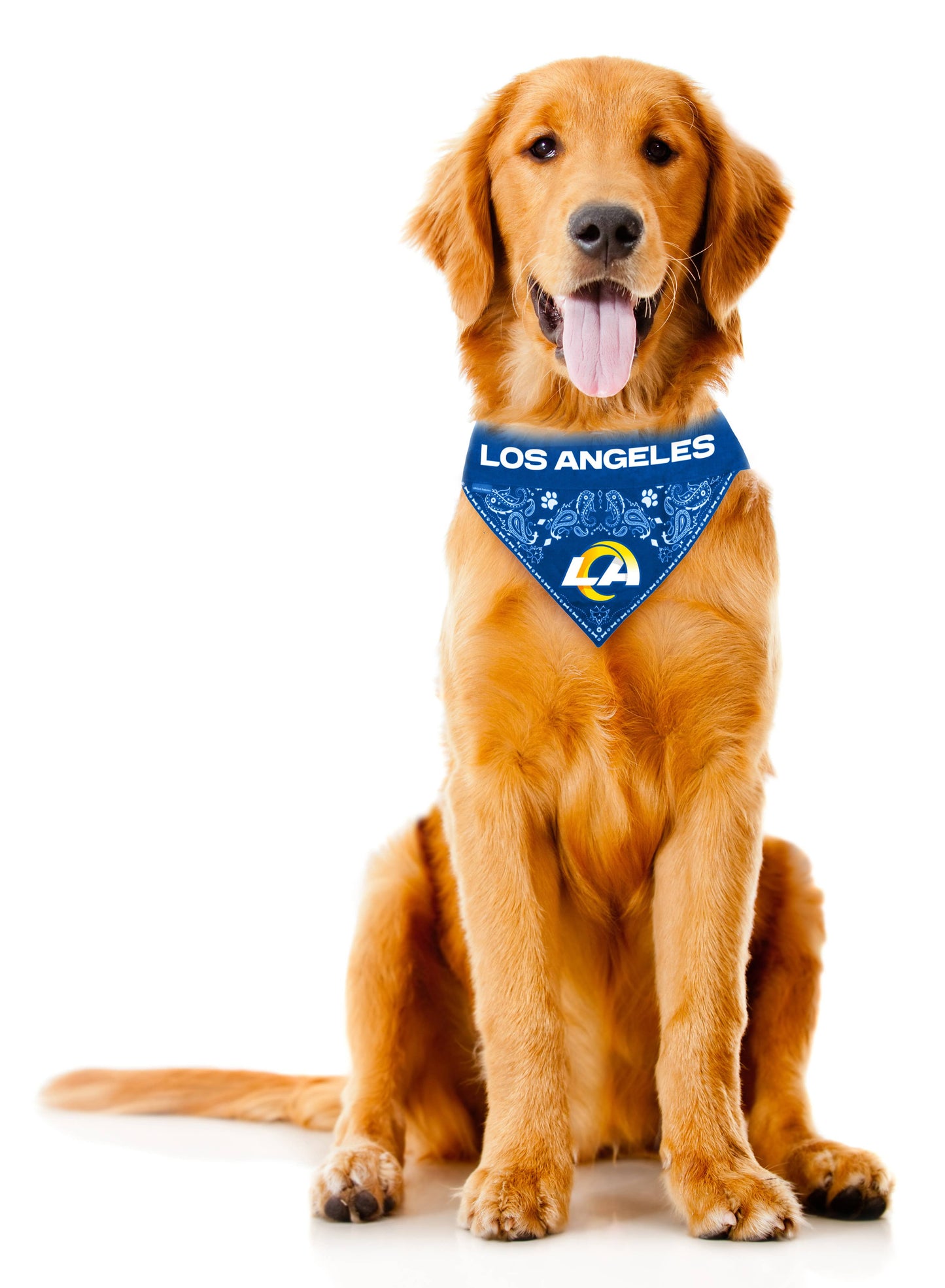 NFL Los Angeles Rams Reversible Pet Bandana