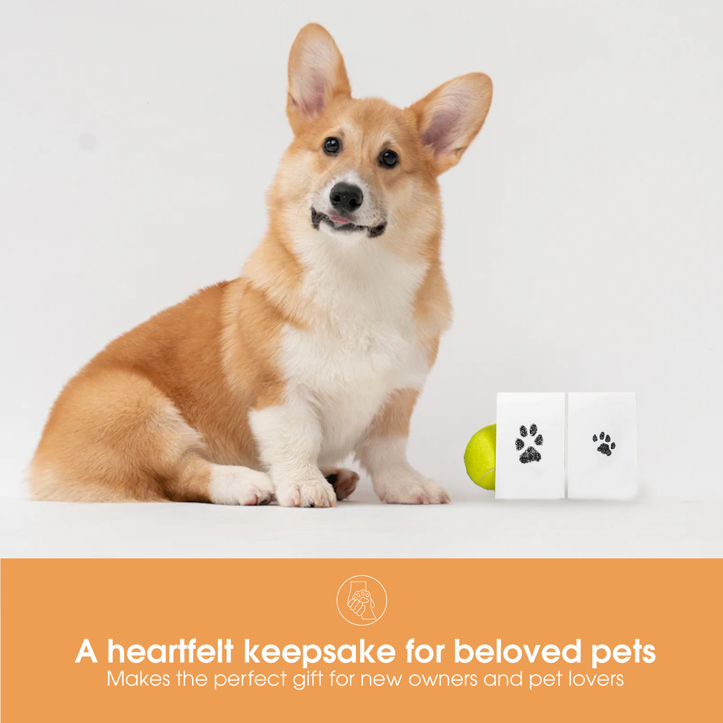 Pet Pawprint Clean-Touch Ink Pad, Black