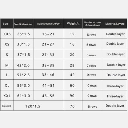 Shiny Rhinestone Pet Collar and Leash Set_CWMM5973