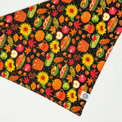 Nutmeg Dog Bandana | Fall Harvest Apple Pie Pumpkin