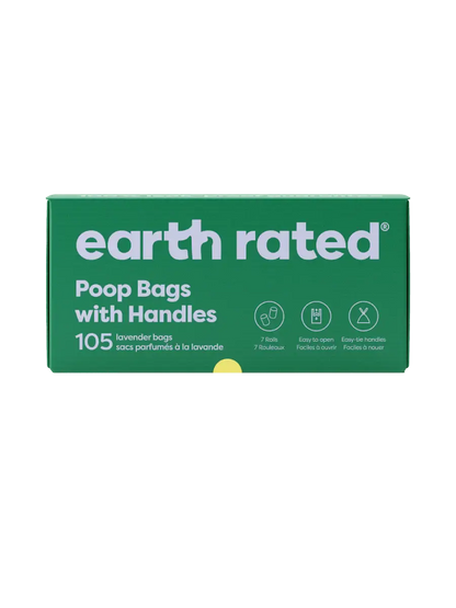 Earth Rated 120ct Handle bags on Refill Rolls - Lavender