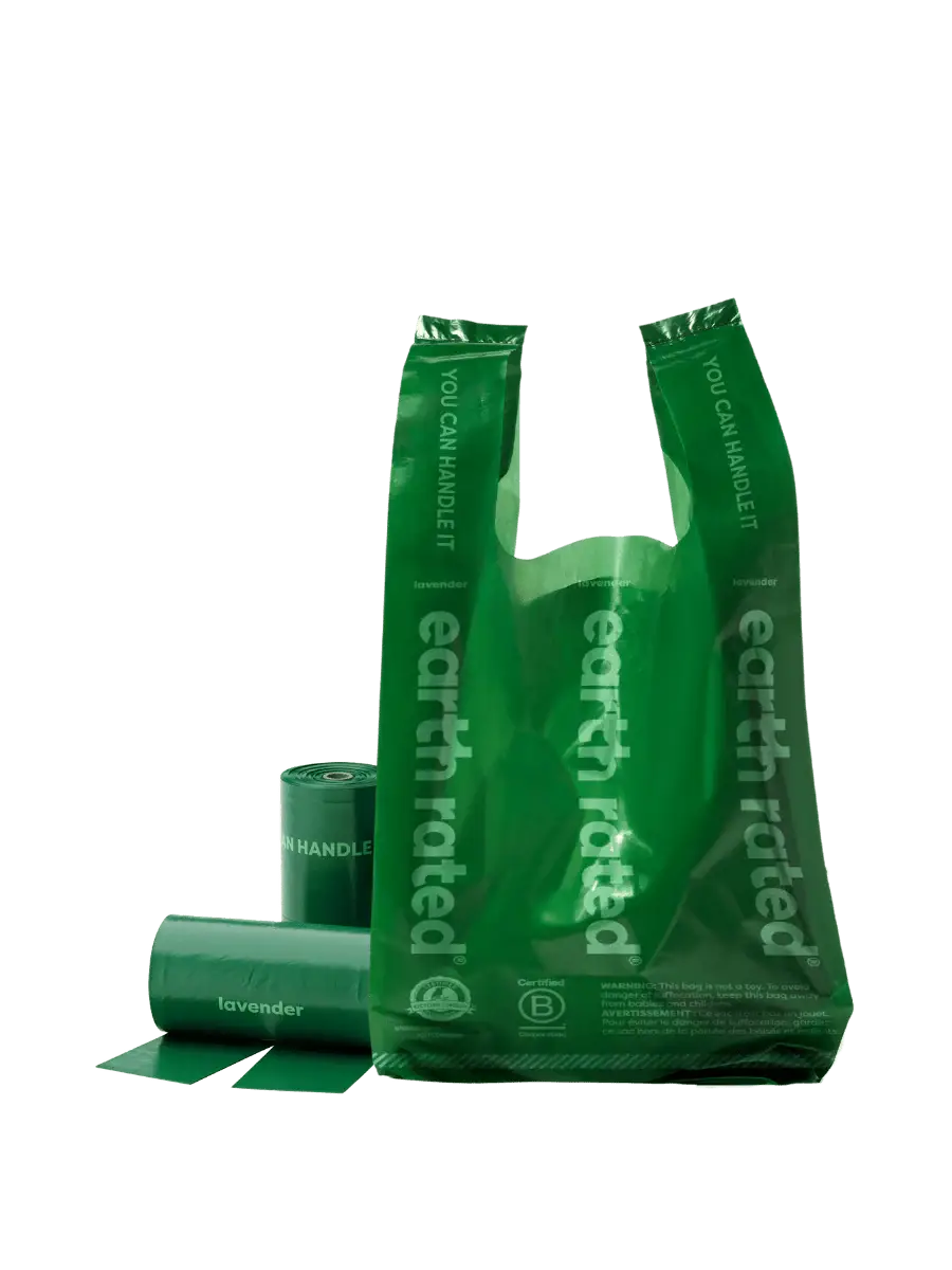 Earth Rated 120ct Handle bags on Refill Rolls - Lavender